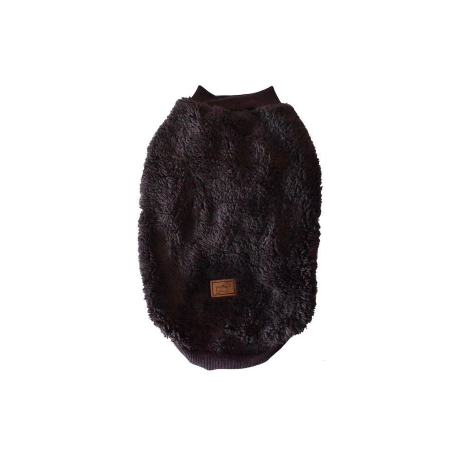 Loyal jersey peluche marr&oacute;n para perros, , large Imagen numero 1